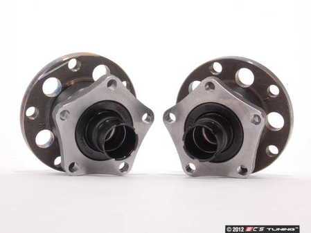 ES#2594769 - 8E0501611JKT - Rear Wheel Bearing Assembly & Hub Kit - Two rear wheel bearing with hubs - Assembled By ECS - Audi Volkswagen