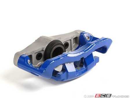 ES#316346 - 1K0615123J - Front Brake Caliper - Left - Does not include caliper carrier, painted blue. - Genuine Volkswagen Audi - Volkswagen