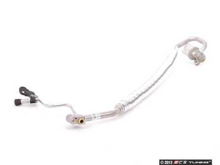ES#179936 - 64536923956 - E46 A/C Hose - Suction Pipe - evaporator to compressor - Genuine BMW - BMW