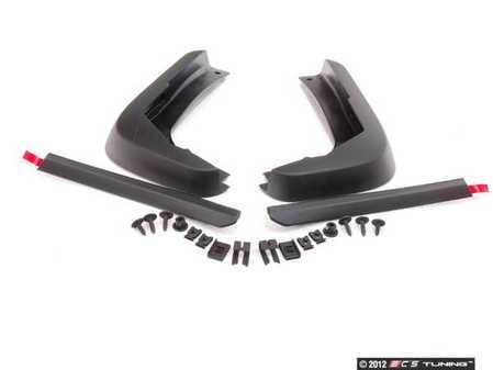 ES#2540784 - 8K0075111A - Front Splash Guard Set - (NO LONGER AVAILABLE) - Keep the dirt and debris off your paint - Genuine Volkswagen Audi - 