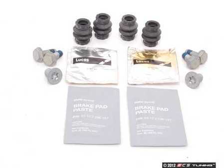 ES#2594234 - 34216778327INKT - Rear Pad And Rotor Installation Kit - Includes hardware and anti-seize for rear pad & rotor replacement - Genuine MINI - MINI