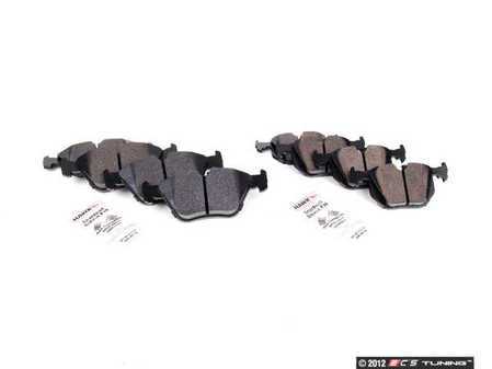 ES#2593938 - HB464F.764KT1 - Front And Rear Brake Pad Kit - Hawk HPS - A set of upgraded pads for spirited driving - Hawk - BMW