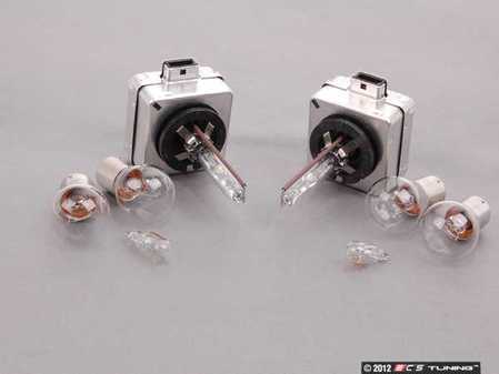 ES#2581897 - N10566101KT - Xenon Headlight Bulb Refresh Kit - Includes every bulb for both headlights - Assembled By ECS - Audi