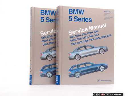 ES#2074647 - B510 - BMW E60/1 5 Series (2004-2010) Service Manual - A comprehensive must-have for any do-it-yourselfer! Includes 1734 pages of maintenance, service, and repair information in a 2 book set! - Bentley - BMW