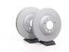 ES#2725357 - 7L6698302KKT2 - Front Brake Rotors - Pair (350x34) - Restore the stopping power in your vehicle - Zimmermann - Audi Volkswagen Porsche