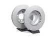 ES#2725357 - 7L6698302KKT2 - Front Brake Rotors - Pair (350x34) - Restore the stopping power in your vehicle - Zimmermann - Audi Volkswagen Porsche