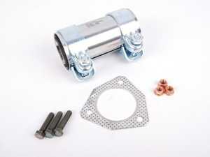 ES#2587734 - 357253141AKT4 - Center Pipe / Midsection Installation Kit - Includes the gasket, clamp and hardware - Assembled By ECS - Audi