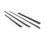 ES#5048 - 8D0853969705960 - Lower Door Moulding Set - Satin Black - (NO LONGER AVAILABLE) - Includes all of the lower door moulding in one complete set - Genuine Volkswagen Audi - 