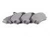ES#2550165 - 98635293910 - Brake Pad Set - Textar rear brake pads - Textar - Porsche