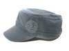 ES#517718 - 14785 - VW Bound Military Cap - Grey - (NO LONGER AVAILABLE) - An extremely unique textured canvas military styled cap - DriverGear - 