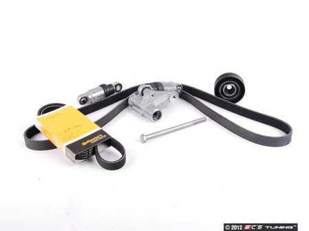 ES#2951883 - 11281703943KT - Accessory Belt Kit - Includes both belts, tensioners, and rollers - Assembled By ECS - BMW