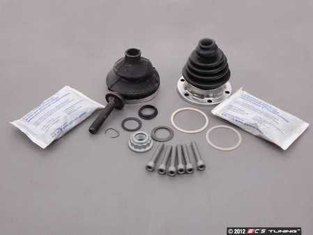 ES#2586531 - 1K04982012KT - Rear inner and outer CV boot Refresh Kit - priced each - Complete refresh kit including hardware, boots, clamps, and grease - Assembled By ECS - Audi