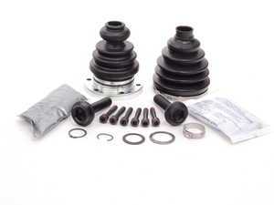 ES#2586513 - 8D0498201AWM1KT - Front CV Joint Refresh Kits - Complete refresh kit including hardware, boots, clamps, and grease - Assembled By ECS - Audi