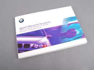 ES#12882 - 01410155012 - Owner's Handbook E39 - E39/2 - Genuine BMW - BMW