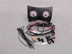 ES#197255 - 82940415253 - Auxiliary Gauge Kit Set - Chrome (NO LONGER AVAILABLE) - Add gauges below your toggle switch bank in the console. - Genuine MINI - 