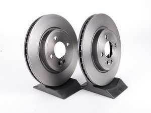 ES#2586354 - 341115028912KT - Front Brake Rotors - Pair 10.86" (276x22) 09.8655.11 - New brake rotor to restore your stopping power - Brembo - MINI