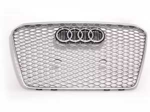 ES#2557384 - 8T0853651JMOJ - RS5 Grille - Gun Metal / Aluminum Matte - Clean up or change your look - Genuine Volkswagen Audi - Audi