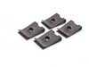 ES#2593256 - 1K0075105KT - Front & Rear Splash Guard Kit - (NO LONGER AVAILABLE) - Includes mounting hardware - Genuine Volkswagen Audi - 