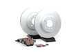 ES#2515298 - e4612345 - Front Brake Service Kit - Featuring Meyle coated rotors and ECS DD23 "Daily Driver" ceramic pads. - Assembled By ECS - BMW