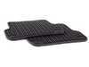 ES#441564 - 8E1061450041 - All Weather Rubber Floor Mat Set - Black - (NO LONGER AVAILABLE) - Featuring the 'A4' logo, includes front and rear mats - Genuine Volkswagen Audi - 