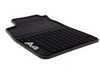 ES#441564 - 8E1061450041 - All Weather Rubber Floor Mat Set - Black - (NO LONGER AVAILABLE) - Featuring the 'A4' logo, includes front and rear mats - Genuine Volkswagen Audi - 