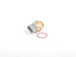 ES#1694 - 191959481C - Auxiliary Fan Switch (91-102C) - 3 Pin - Located on the lower side of the radiator - Wahler - Audi Volkswagen