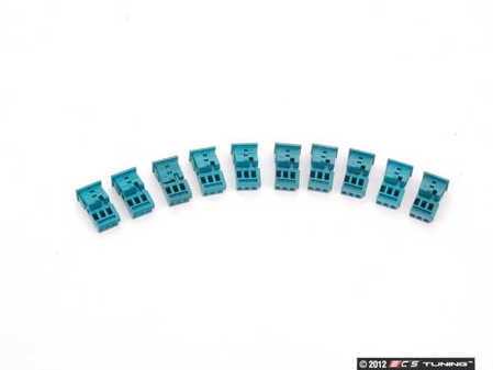 ES#2538309 - 61138377072kt - Universal Socket Housing Uncoded - Pack Of 10 - 3 POL. - Genuine BMW - BMW