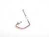 ES#437361 - 8E0611722A - Front Brake Line - Right - Connection between the brake hose and the caliper - Genuine Volkswagen Audi - Audi