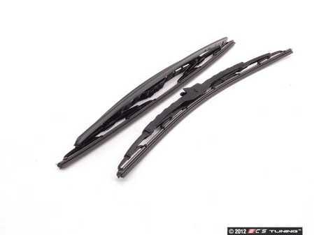 ES#2580790 - 4B0955425KT - Front Wiper Blade Set - Clear up streaks & improve rainy day visibility - Genuine Volkswagen Audi - Audi