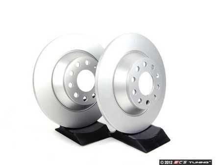 ES#2132946 - 4F0615601EKT2 - Rear Rake Rotors - Pair (302x12) - Featuring a protective Meyle Platinum coating. - Meyle - Audi