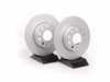 ES#2593944 - 40454104KT - Rear Brake Service Kit - Featuring Zimmermann rotors and ECS DD23 ceramic pads. - Assembled By ECS - Audi