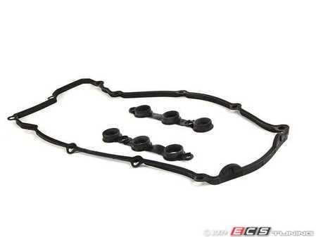 ES#17837 - 11120034108 - Valve Cover Gasket Set - Complete valve cover gasket set to address valve cover oil leaks - Genuine BMW - BMW