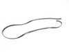 ES#1640676 - 1157250397 - Front Window Pad 1500mm - Priced Each - Fits Left Or Right Side - Upper Front Window Seal - Genuine Mercedes Benz - Mercedes Benz