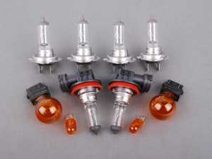 ES#2581950 - N10320102KT2 - Front Bulb Refresh Kit - Halogen - Avoid bulb outages before they happen with this front exterior bulb kit! - Assembled By ECS - Audi