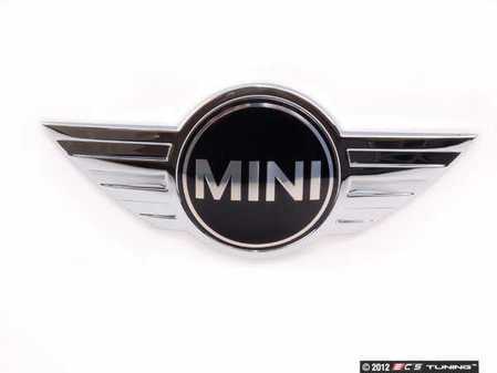 ES#79189 - 51142754972 - Hood Emblem - Replace that faded or damaged chrome with new - Genuine MINI - MINI