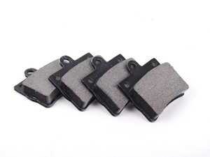 ES#2602587 - 0054201820 - Rear Brake Pad Set - For Vehicles With One (1) Retaining Pin Rear Brake Pads - PBR - Mercedes Benz