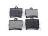 ES#2602587 - 0054201820 - Rear Brake Pad Set - For Vehicles With One (1) Retaining Pin Rear Brake Pads - PBR - Mercedes Benz