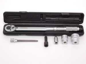 ES#2598155 - SCHTOOLSEUR1KT - Universal European 1/2" Drive Socket & Torque Wrench Kit - (NO LONGER AVAILABLE) - Comprehensive torque wrench kit consisting of various 1/2" drive sockets commonly used on your European vehicle - Schwaben - Audi BMW Volkswagen Mercedes Benz MINI Porsche