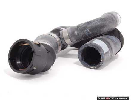 ES#252442 - 8E0121055AD - Lower Radiator Hose - Complete assembly with quick-coupling piece - Genuine Volkswagen Audi - Audi