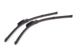 ES#447384 - 8H0998002 - Front Aero Wiper Blade Set - Clear up streaks & improve rainy day visibility - Genuine Volkswagen Audi - Audi