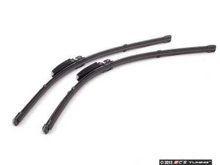 ES#447384 - 8H0998002 - Front Aero Wiper Blade Set - Clear up streaks & improve rainy day visibility - Genuine Volkswagen Audi - Audi