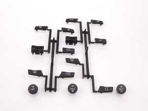ES#2136226 - 61319250196 - HVAC Control Caps - Replace stuck, faded, or missing buttons - Genuine BMW - BMW