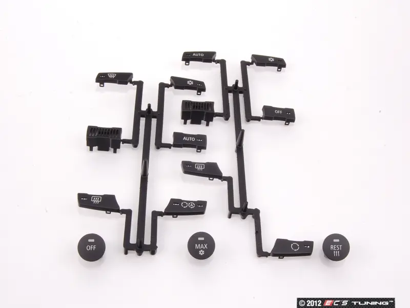 Genuine BMW - 61319250196 - HVAC Control Caps (61-31-9-250-196) 