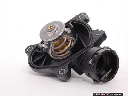 ES#24443 - 11517805811 - Thermostat with adapter - Includes gasket and O-rings - Genuine BMW - BMW