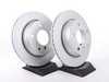 ES#257435 - E463422-1 - Rear Brake Service Kit - Featuring Meyle coated rotors and ECS DD23 Daily Driver ceramic pads - Assembled By ECS - BMW