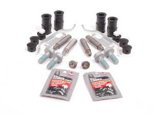 ES#2593509 - 83122296187KT - Rear Pad And Rotor Installation Kit - Includes everything to install new rear brakes including guide bolts and bushings - Assembled By ECS - BMW