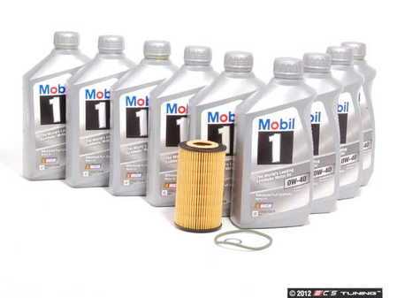 ES#2539449 - 99610722560KT1 - Genuine Oil Service Kit (0w-40) - Includes Genuine filter and Genuine Mobil 1 A40 Spec Oil - Genuine Porsche - Porsche
