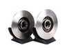 ES#33 - 357615601BKT2 - Rear Brake Rotors - Pair (226x10) - Features Brembo's special UV paint treatment that guarantees superior corrosion resistance. - Brembo - Volkswagen