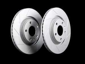 ES#2538856 - 8E0601RSLTGMTLR - Rear Slotted Brake Rotors - Pair (300x22) - (NO LONGER AVAILABLE) - Featuring GEOMET protective coating. - ECS - 
