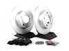 ES#2562609 - 4B0615601BKT - Rear Brake Service Kit - Featuring Meyle rotors and Vaico brake pads - Assembled By ECS - Audi